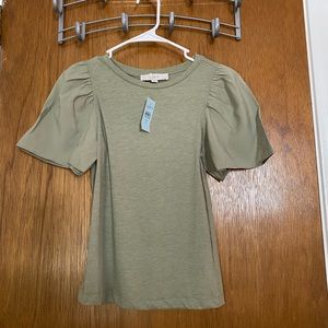 Green tee from LOFT